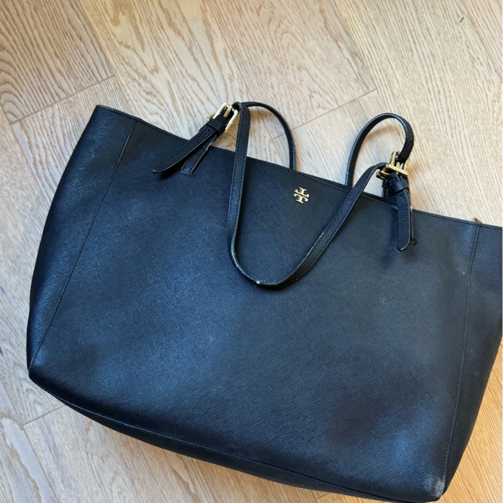Tory Burch Elegant Black Tote